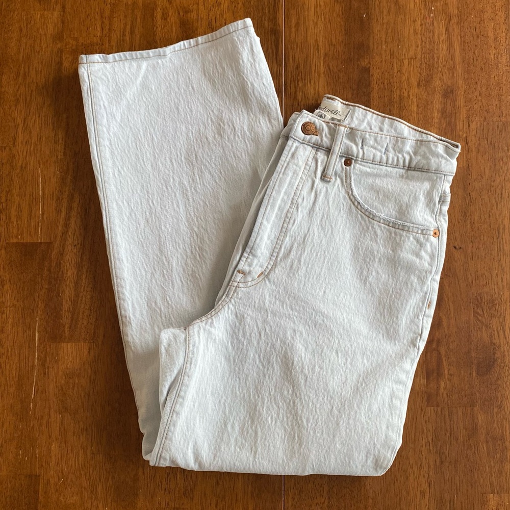 Madewell The Perfect Vintage Wide-Leg Crop Jeans Women’s Size 28